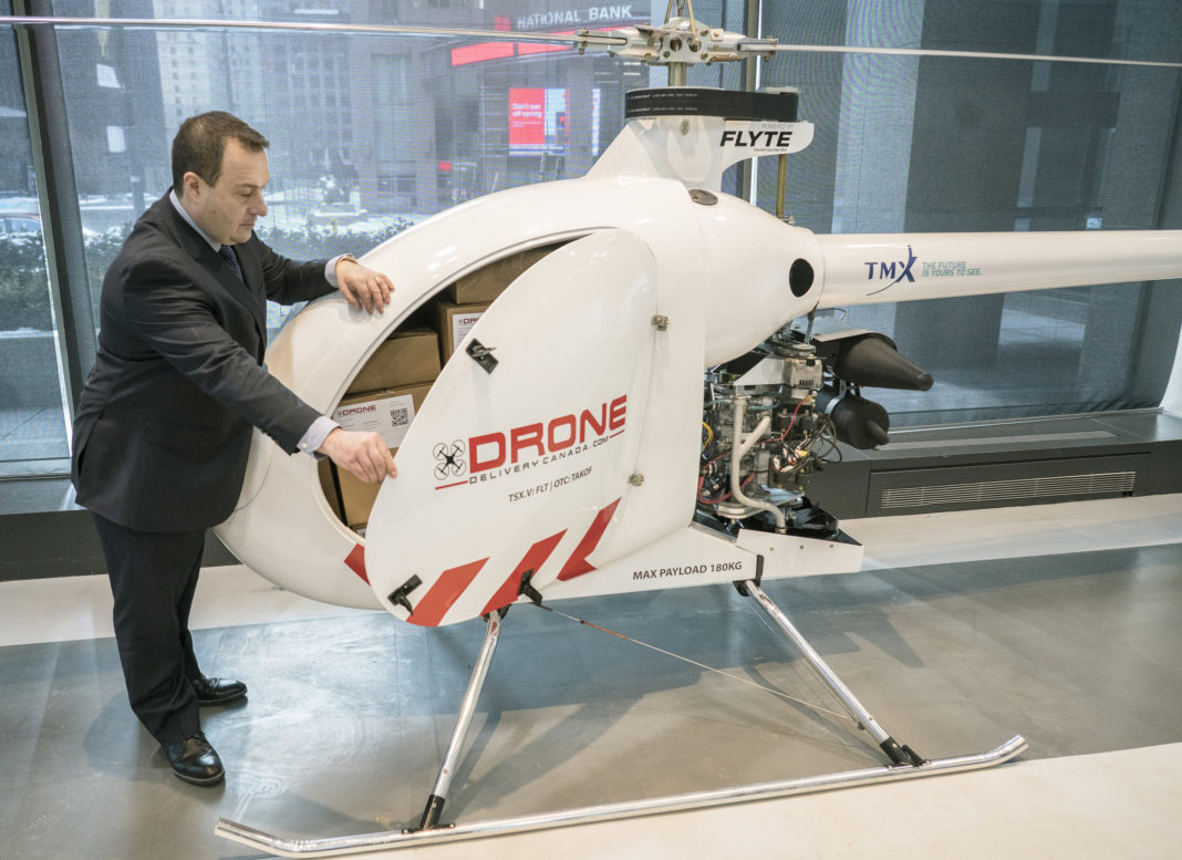 Drone Delivery Canada Unveils Its Largest and Farthest Range Cargo ...