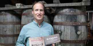 The Keeper of History: Dr. Don Livermore, Master Blender of J.P. Wiser Dr. Don Livermore holding his two books on Canadian Whiskey